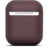 AirPods 1/2 Skal Thin Case Sangria Red