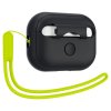 AirPods Pro 2 Skal Silicone Fit + Strap Svart