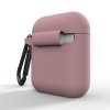 AirPods (1/2) Skal Silicone Dusty Pink