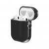 AirPods (1/2) Skal Snap Case Leather Svart