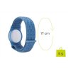AirTag Armband Nylon Röd