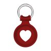 Apple AirTag Hållare Hjärtformad Röd