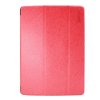 Apple iPad 2017 Silk Textur Smart Fodral Röd