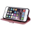 Apple iPhone 6/6S Plånboksfodral Enhörning PU-läder TPU Rosa