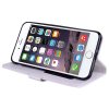 Apple iPhone 6/6S Plånboksfodral Enhörning PU-läder TPU Vit