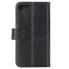 Apple iPhone 7/8/SE Plånboksfodral Lädertextur Svart