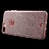 Apple iPhone 7/8 Plus Mobilskal TPU Hårdplast 3-i-1 Glitter Rosa