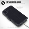 Apple iPhone X/Xs Plånboksfodral Low Profile Svart
