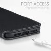 Apple iPhone Xr Plånboksfodral Low Profile Svart