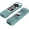 Apple TV Remote (gen 2)/AirTag Cover Rombemønster Cyan