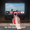 Apple TV Remote (gen 2)/AirTag Skal Rombmönster Röd