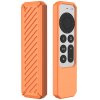 Apple TV Remote (gen 2) Skal Räfflad Orange