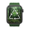 Apple Watch 38/40/41mm Armband Braided Watch Band Medium Forest Green