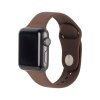 Apple Watch 38/40/41mm Armband Silikon Dark Brown