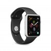 Apple Watch 38/40/41mm Armbånd ICON Silicone Band Sort