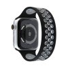 Apple Watch 38/40/41mm Armband Perforerad Large Grå