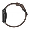 Apple Watch 40/38mm Armband Modern Strap Svart/Rustic Brown