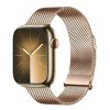 Apple Watch 44/45/46mm/Apple Watch Ultra Armband Milanese Pro Series Guld