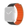 Apple Watch 42/44/45mm/Apple Watch Ultra Armband Molan Series Orange Svart