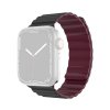 Apple Watch 42/44/45mm/Apple Watch Ultra Armband Molan Series Röd Svart