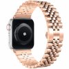 Apple Watch 42/44/45mm/Apple Watch Ultra Armband Rostfritt Stål Roseguld