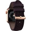 Apple Watch 42/44/45mm/Apple Watch Ultra Armband Salmon Series Aubergine