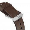 Apple Watch 42/44/45/Apple Watch Ultra Armbånd Modern Band Sølv/Rustic Brown