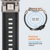 Apple Watch 44/45/46mm/Ultra 49mm Armband DuraPro Armor PU Svart