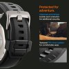 Apple Watch 44/45/46mm/Ultra 49mm Armband DuraPro Armor PU Svart