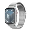 Apple Watch 44/45/46mm/Ultra 49mm Armband Sleek Link Silver