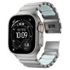 Apple Watch 44/45/46mm/Ultra 49mm Armband Stratos Band Natural Icy Blue Glow