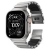 Apple Watch 44/45/46mm/Ultra 49mm Armband Stratos Band Natural Svart