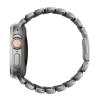 Apple Watch 44/45/46mm/Ultra 49mm Armband Stratos Band Natural Svart