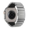 Apple Watch 44/45/46mm/Ultra 49mm Armband Stratos Band Natural Svart