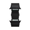 Apple Watch 44/45/46mm/Ultra 49mm Armband Stratos Band Svart Icy Blue Glow