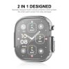Apple Watch Ultra Skal Full Cover Transparent Klar