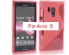Skal Till Sony Xperia Acro S/ HD / S-Curve TPU / Gel Skal / Rosa