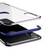 Armor Case till iPhone X/Xs Mobilskal Extra Skyddande TPU Hårdplast Blå
