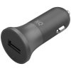 Billaddare med Lightning-kabel 1m 12W Svart