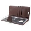 Bravo Diary Series till Galaxy S9 Plus Plånboksfodral PU-läder TPU Mörkbrun
