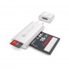 USB-C Micro/SD-kortläsare Silver