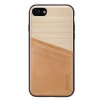 Classy Case till iPhone 7/8/SE Kortfack Aluminium Brun
