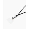 Cord Phone Strap Coal Black