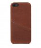iPhone 7/8/SE Leather Back Cover Brun