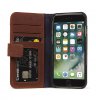 iPhone 6/7/8/SE Fodral Wallet Case Magnet Brun