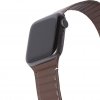 Apple Watch 42/44/45mm/Apple Watch Ultra Armband Leather Magnetic Traction Strap Lite Brown