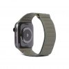 Apple Watch 38/40/41mm Armband Leather Magnetic Traction Strap Olive