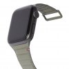 Apple Watch 42/44/45mm Armband Leather Magnetic Traction Strap Olive