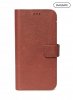 iPhone 12 Pro Max Fodral Leather Detachable Wallet MagSafe Brun