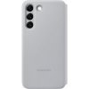 Original Galaxy S22 Fodral Smart LED View Cover Light Gray